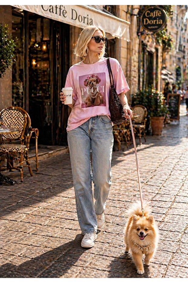Pucci Ornate Premium Print Pattern T-Shirt