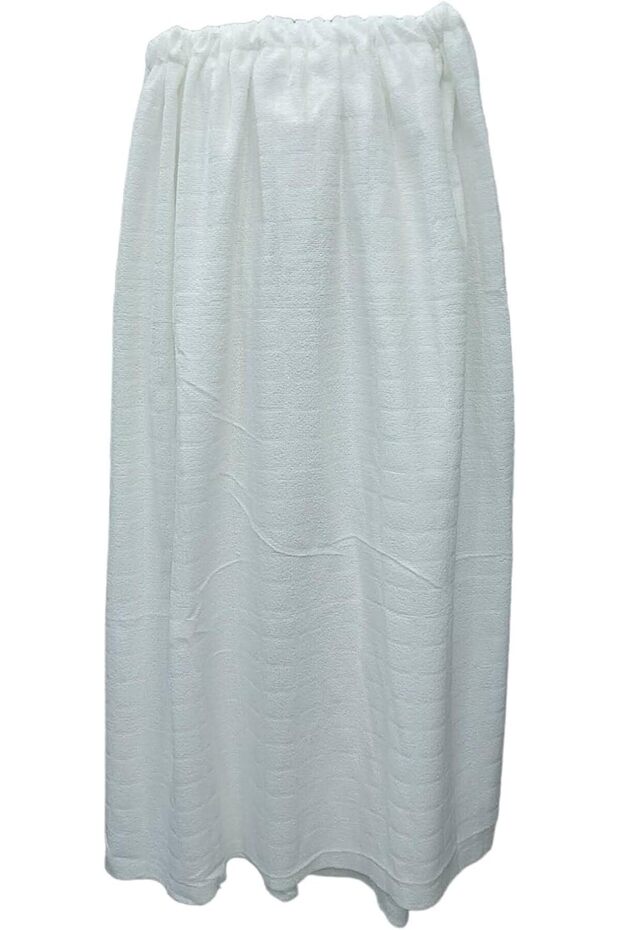 Harram Men's Solid Color Stretch Work Skirt - 1