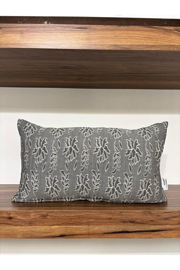 Gray-Black Jacquard Woven-3050 Kirlent Cover