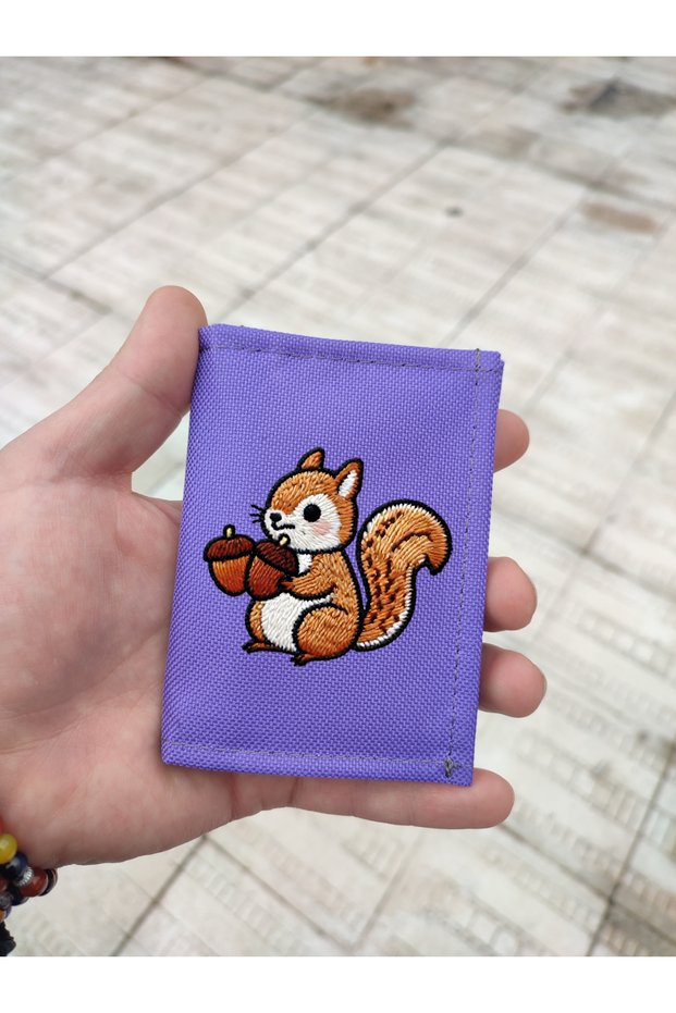 Sports Wallet with Velcro, Zipper, Keychain, Coin Compartment, Unisex Wallet, Fabric Wallet, Children's Wallet