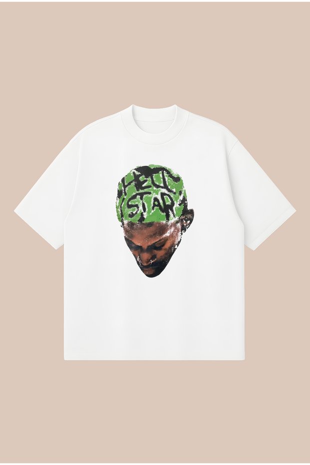 Hellstar X Rodman Boxy Fit Oversize Unisex 100% Cotton Tshirt – Printed T-Shirt | Streetwear