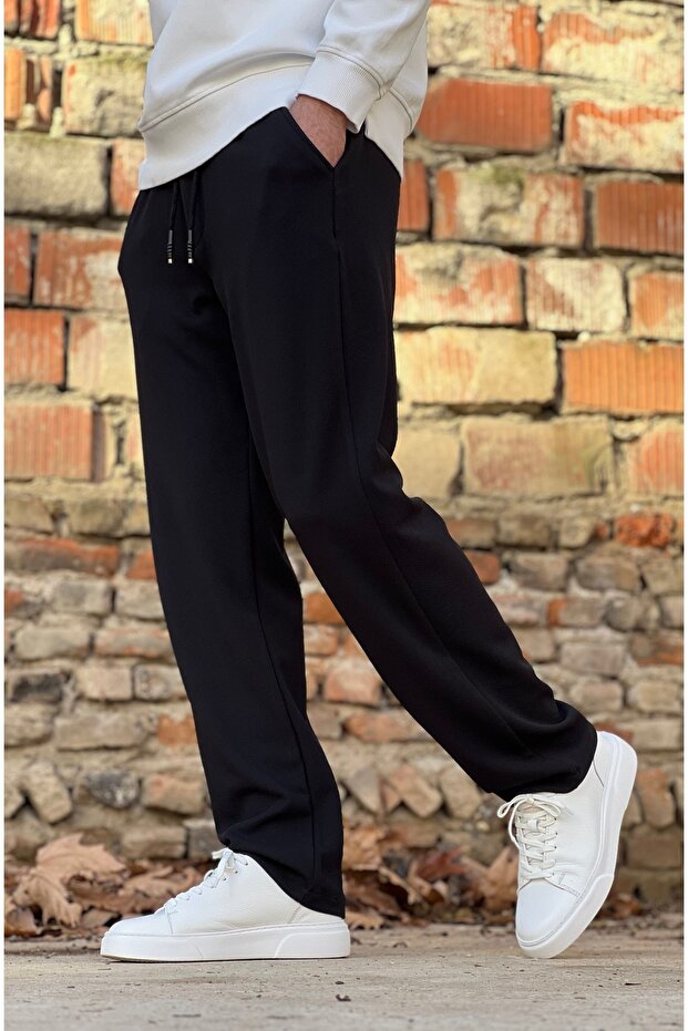 European Fit Elastic Men's Baggy Trousers 2026 Srp1