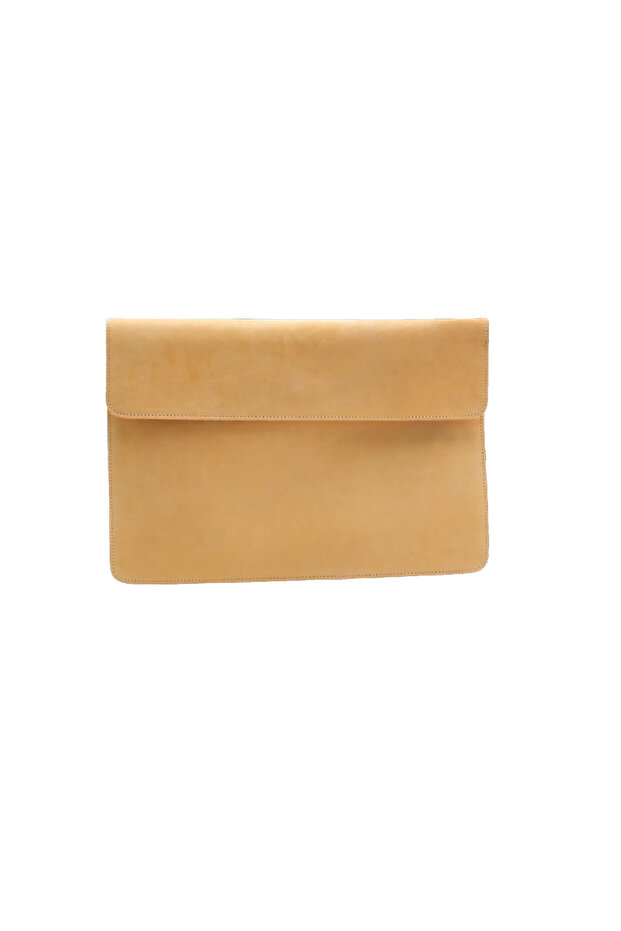 Vintage Genuine Leather Laptop Bag 14 Inch Compatible | Handmade MacBook Case