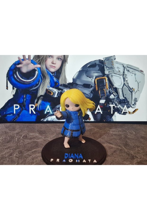 PRAGMATA Diana Stand figürü