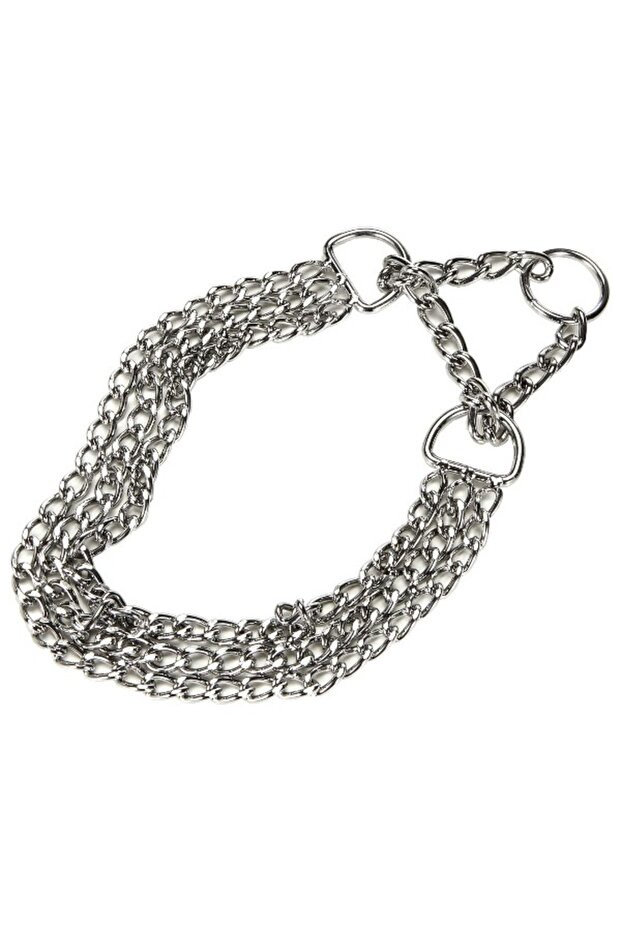 2266 Choke Chain 3-Row Restricted Pull 50 cm / 2.5 mm