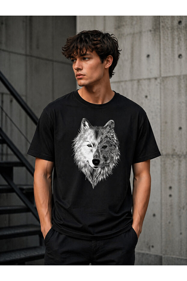 Vortex Wolf Erkek Tişört