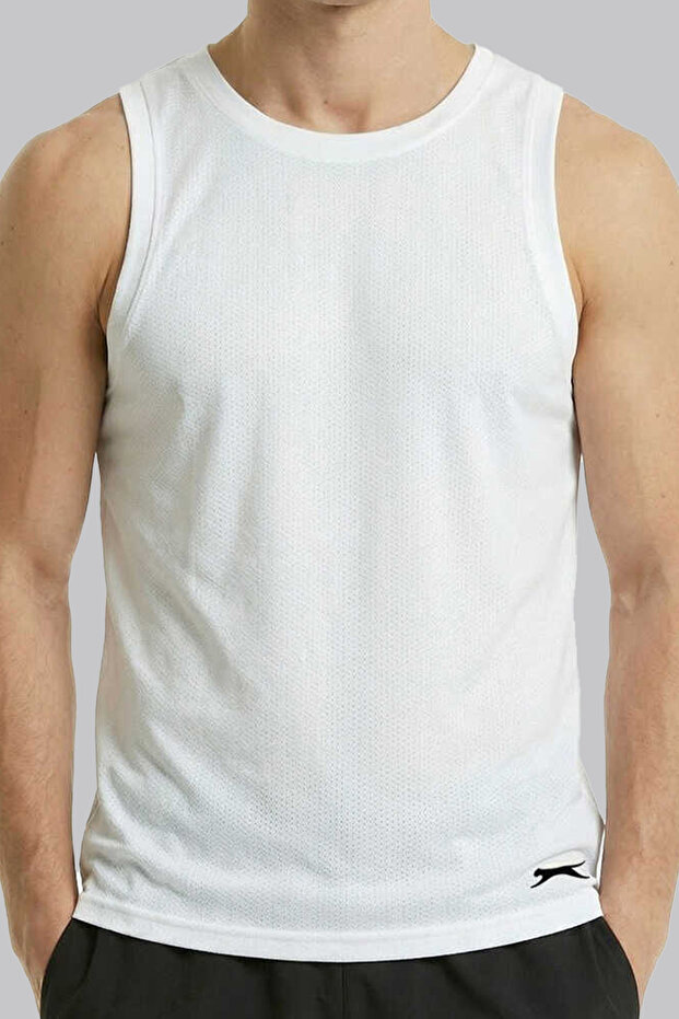 2301 Men's Sleeveless Sports Tank Top - Breathable Mesh Fabric
