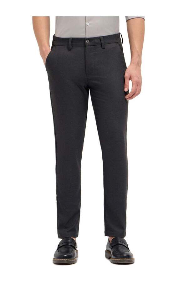 Men's Classic Slim Fit Trousers Comfortable, Stylish & Versatile Pants for Work, Office, Casual Wear