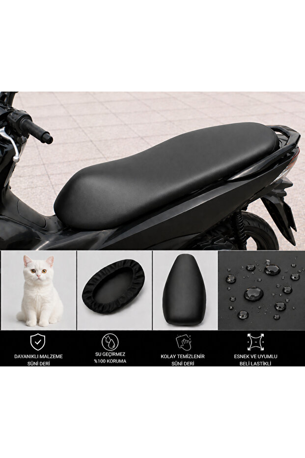 Hero Dash 110I Motorcycle Saddle Cover Waterproof Saddle Protection