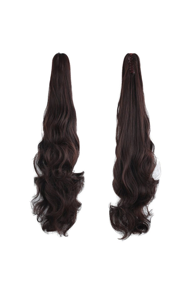 Buckle-Daali Ponytail / Dark Brown