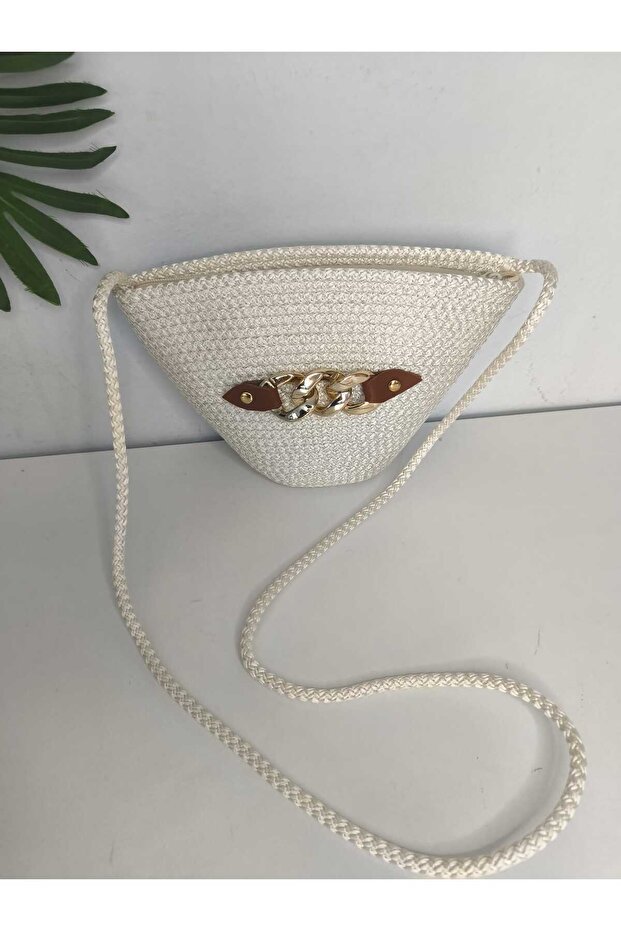 Mussels Bag, Shoulder Bag with Chain Leather Accessories/Handmade Women's Bag