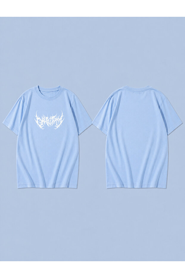 Pattern Venomm Printed 100% Cotton Oversize Unisex T-Shirt Relaxed Fit T-Shirt