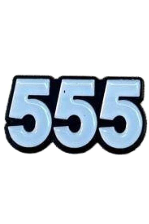 ملصق هاتف محمول برمز حديدي 555