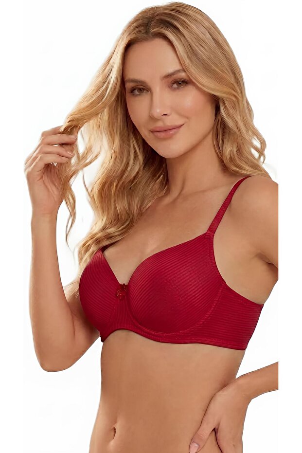 حمالة صدر سيليكونية مبطنة (مع دعامات) وسلكية (Wire Bra) EBR-1163