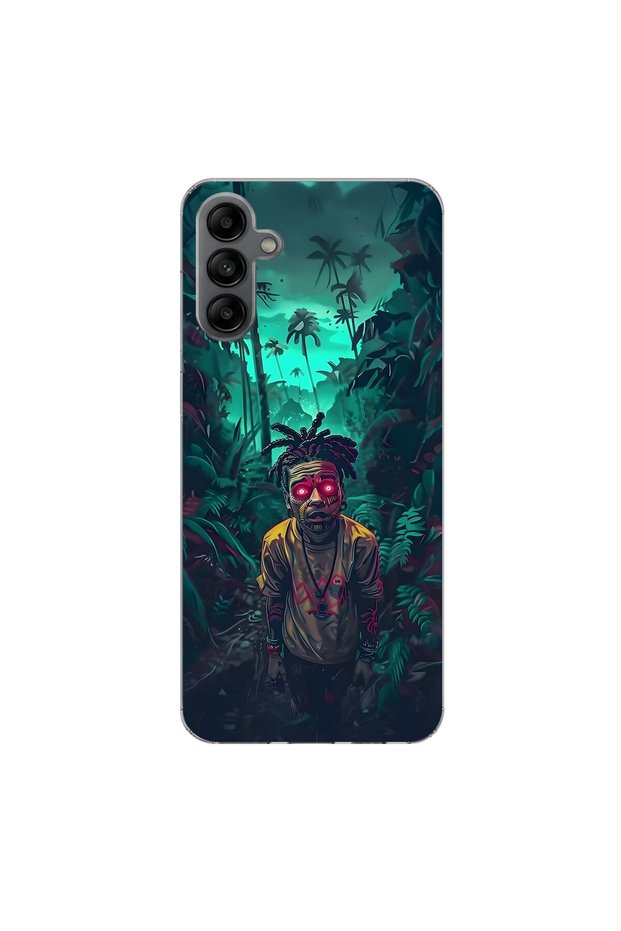 Samsung Galaxy A05S Compatible Aesthetic 7 Design Transparent Case