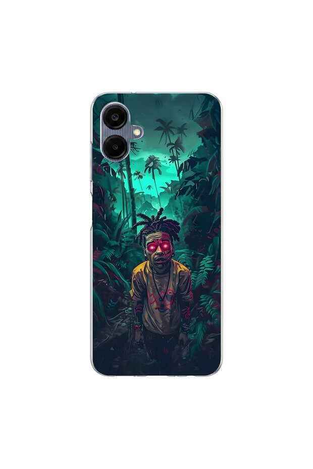 Samsung Galaxy A06 Compatible Aesthetic 7 Design Transparent Case