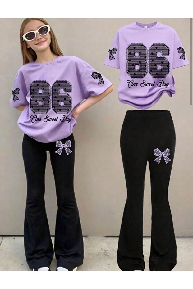 Girls' 86 One Sweet Day Printed Spanish Set