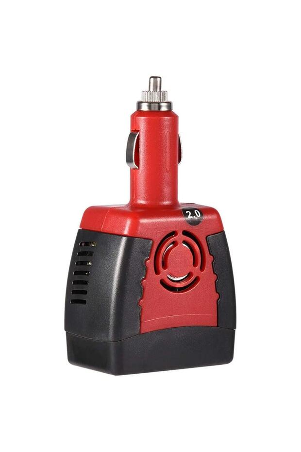 150W Car Power Inverter 12V DC to 220V AC Converter with USB 2.1A Fast Charging Adapter
