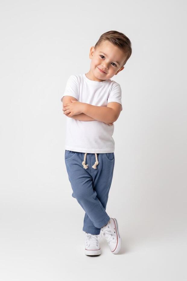بنطلون موسلين للأطفال