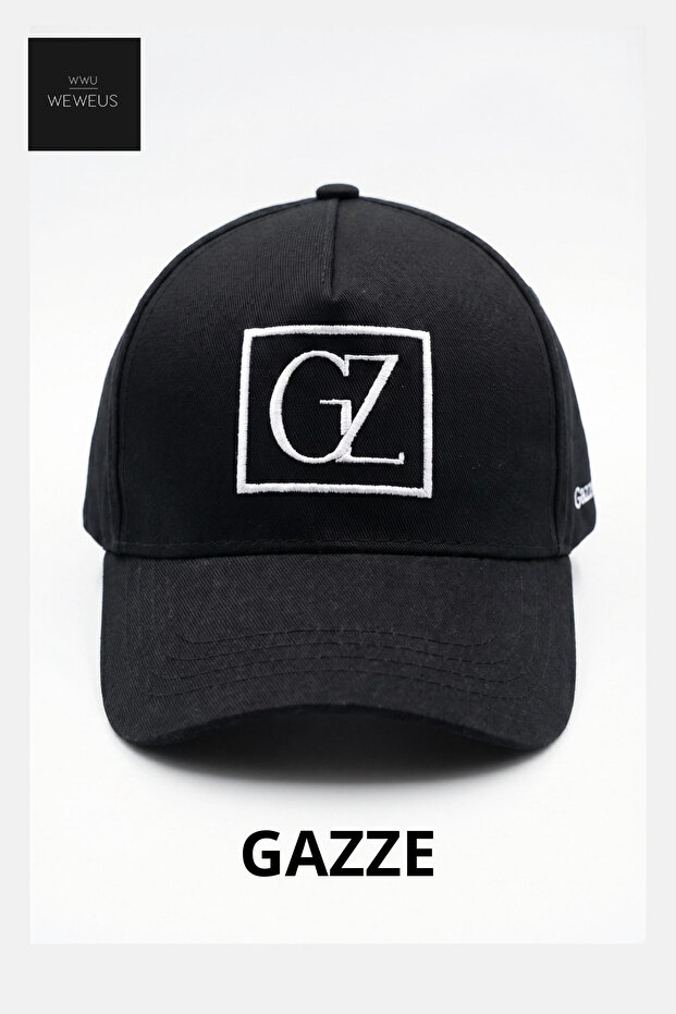New Current Gaza Supported Gz Embroidered Black Sport Unisex Women Men Hat