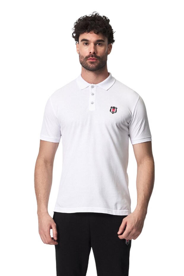 Original Licensed White Polo T-Shirt