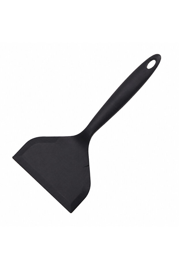 🖤 Silicone Serving Spatula | Non-Stick Wide Surface Cake, Pastry, and Pizza Spatula 🍰 🍕 | Heat-Resistant, Flexible, and Durable Kitchen Utensil