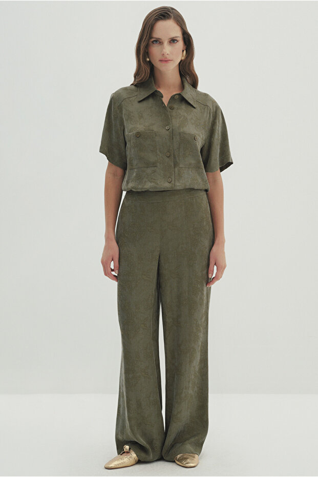 Wide Leg Trousers