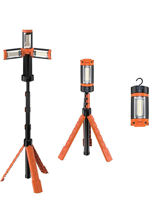 Rechargeable LED Work Light with Tripod Stand