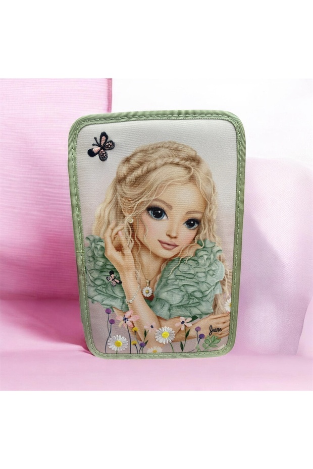 3-Goal Pencil Case Filled with Items Inside