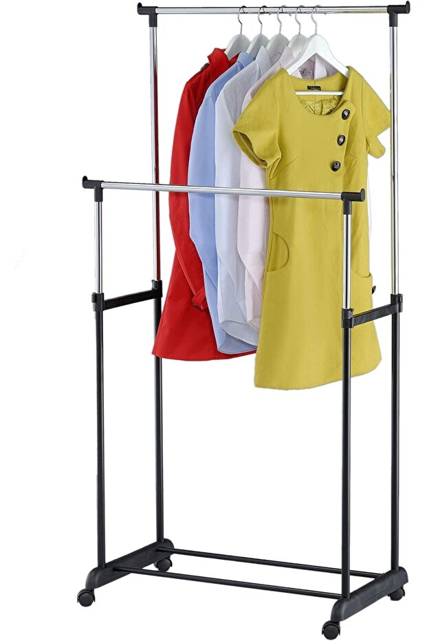 double garment rack