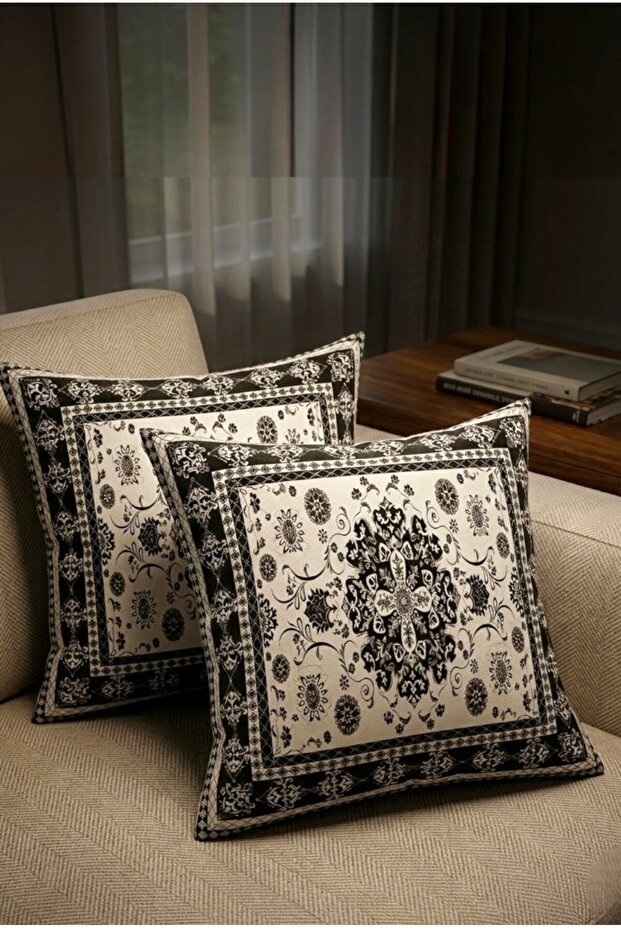Throw Pillow Cover Special Design Set of 2 Soft Textured Throw Pillow Gift Throw Pillow