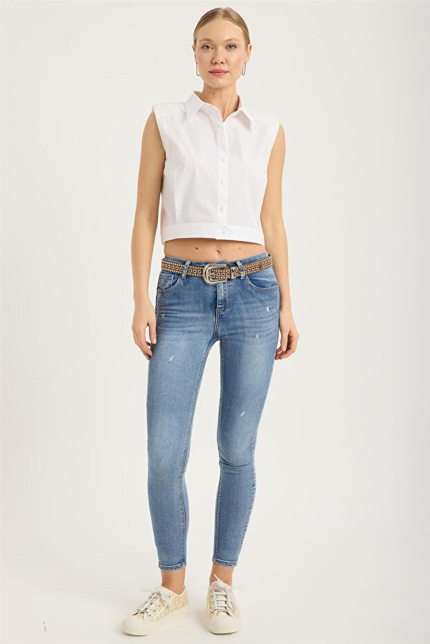 Eyelet Trok Row Belt