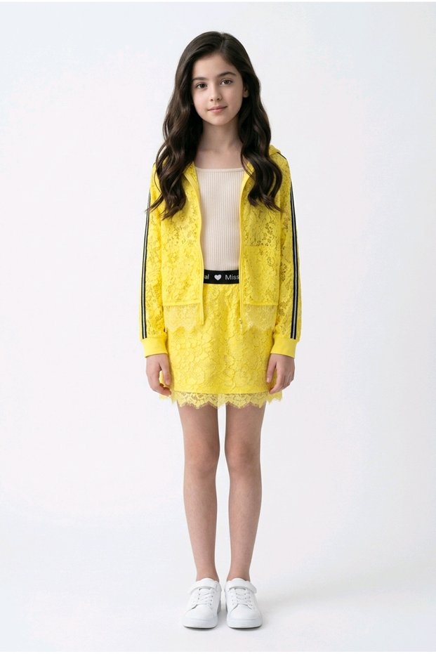 Fusta mini dantela