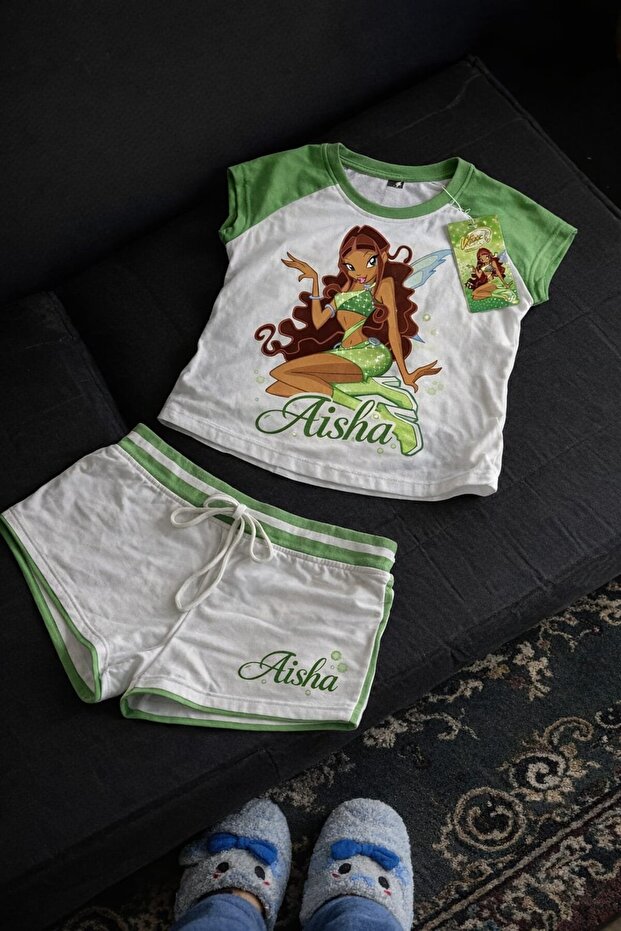 Fairy Vibes Winx Detailed Shorts T-Shirt Set