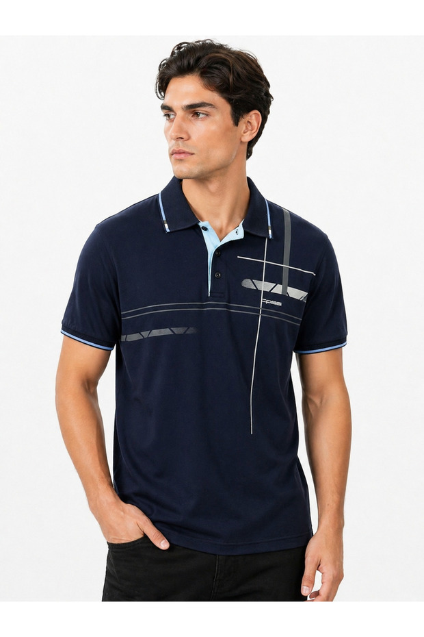 Men's Polo Neck T-shirt