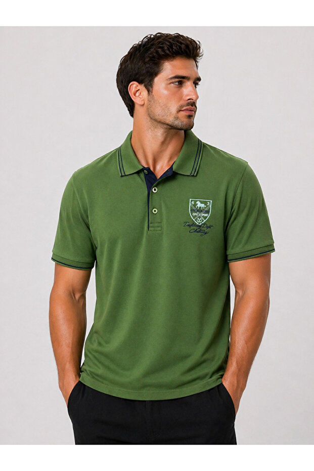Men's Polo Neck T-shirt