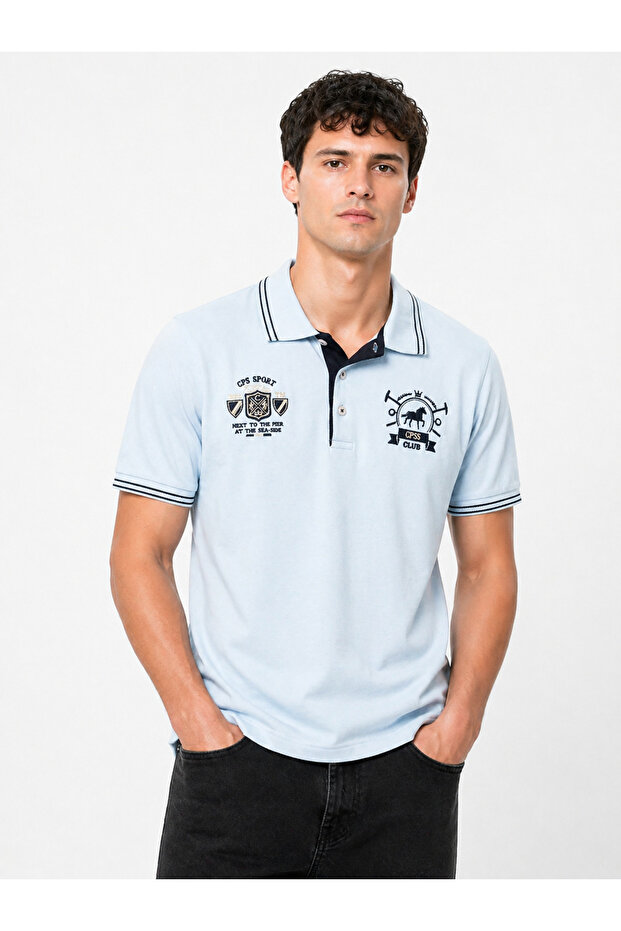 Men's Polo Neck T-shirt