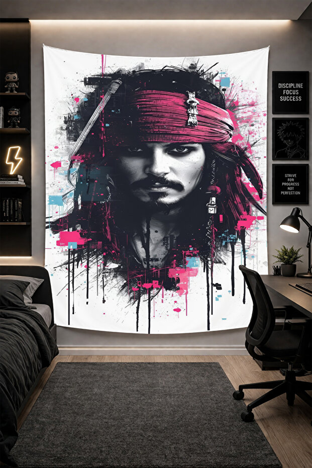 Modern Pattern Fabric Wall Covering Aesthetic Bedroom Decor Washable Quality Easy to Install Stylish