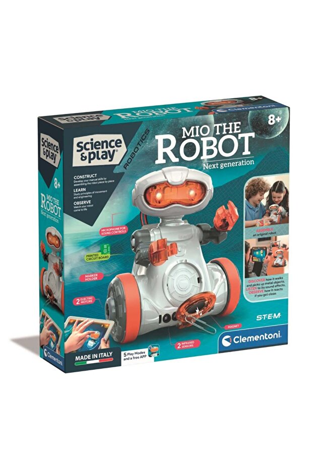 Kit de constructie Clementoni, Robotul Mio - 1