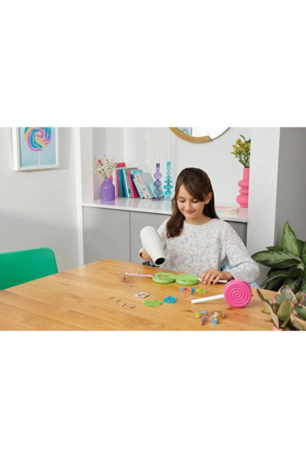 Set de creat 4 bratari, Make It Real, Shrink Magic Lollipop - 3