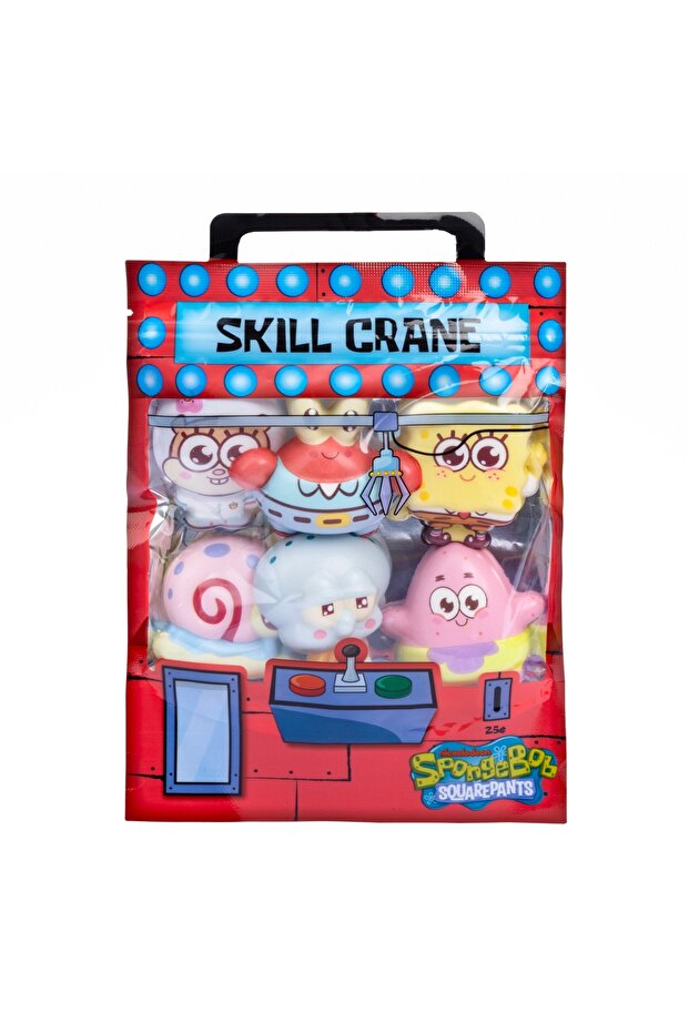 Set 6 figurine squishy, Sponge Bob, SquarePants - 1
