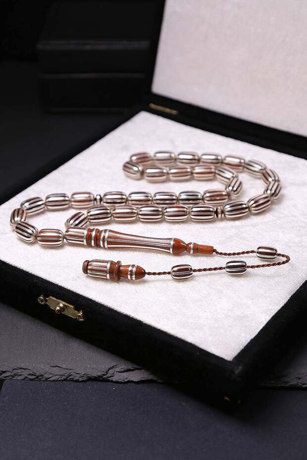Lokman Dirican 110 Micron Yarma Silver Processing Kuka Prayer Beads