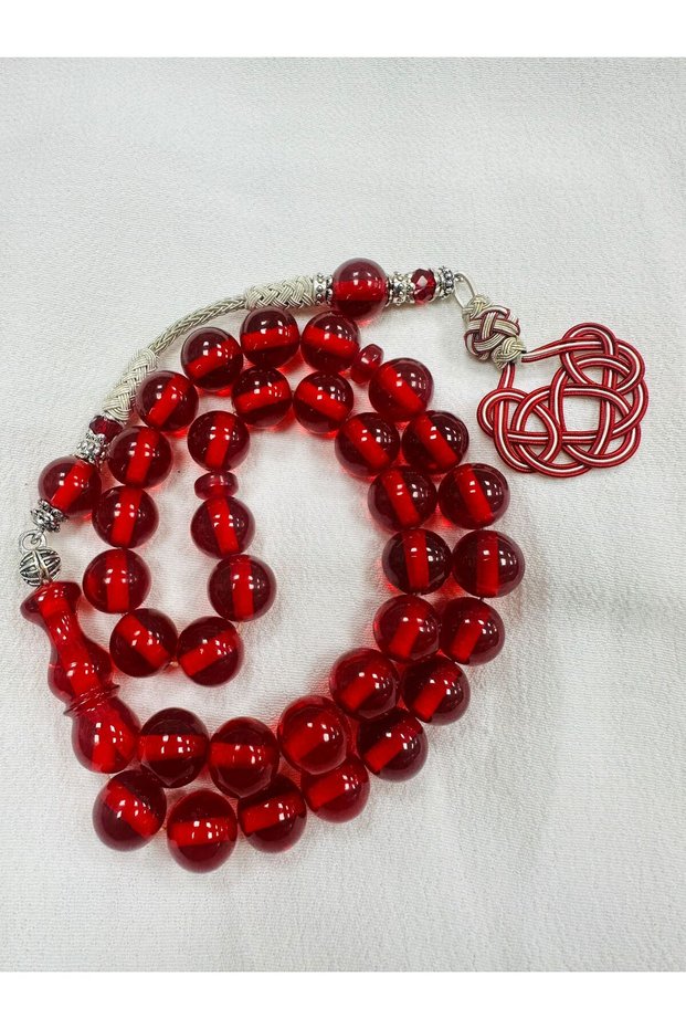 Copper Colored Fire Amber Rosary