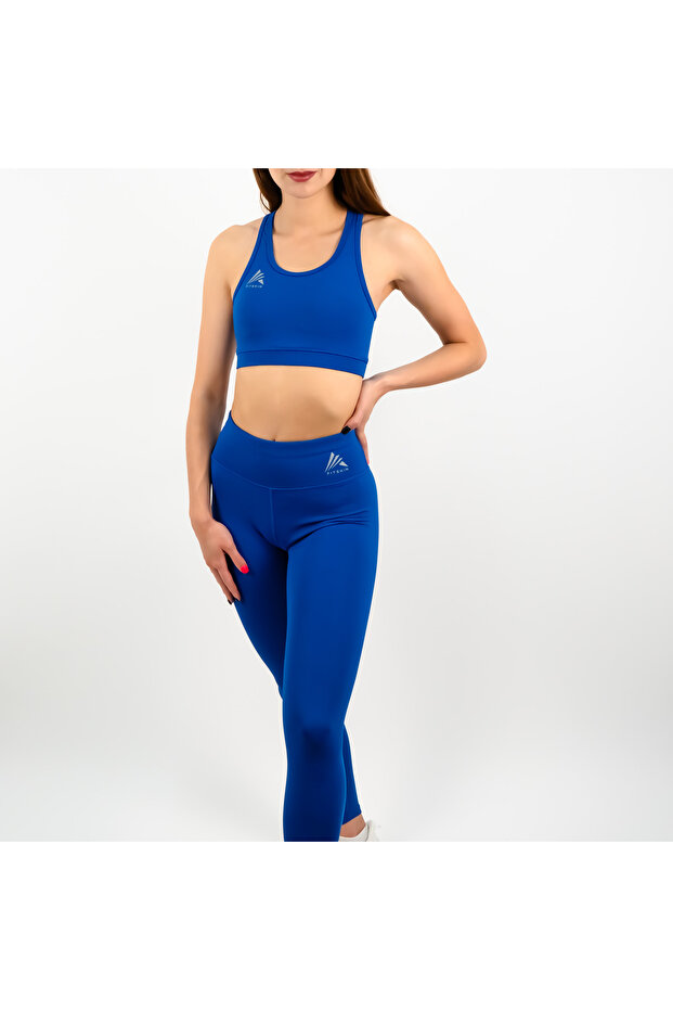 Basic Leggings - True Blue - 4