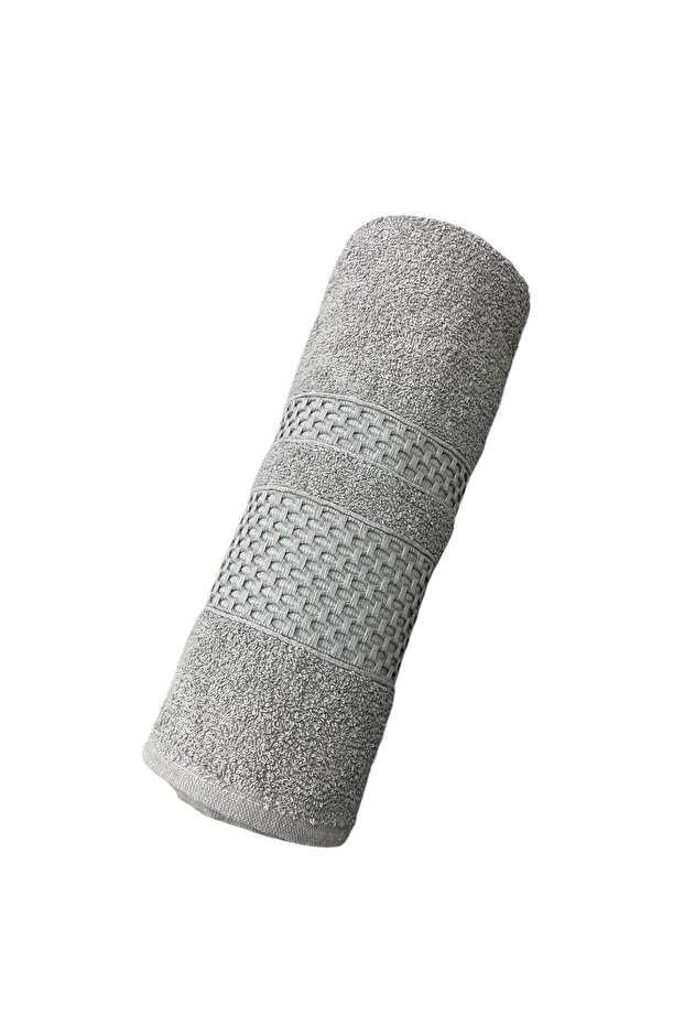 Bath Towel Sauan and Beach Towel in Gray Color 90*150cm