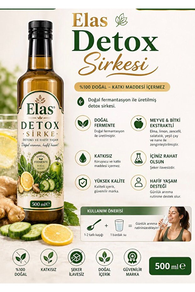 FERMENTE DETOX SİRKE