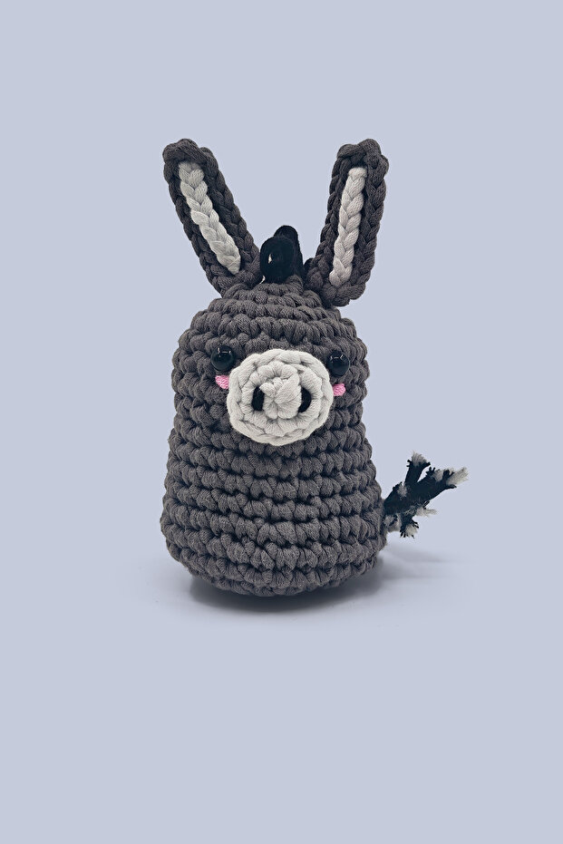 selfiko Eşekcan - Yeni Başlayanlar İçin Baykuş Amigurumi Örgü Öğrenme Kiti - Video & Tüm Malzemelerle Hobi Seti