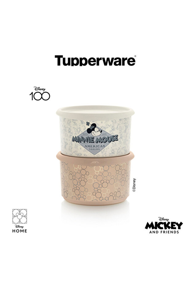 One Touch Canister 940 ml (2) - Mickey Disney
