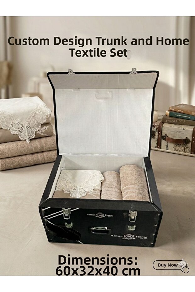 صندوق هدايا كبير الحجم قابل للقفل XXL - صندوق العروس - صندوق الهدية - مجموعة الهدايا - صندوق هدايا - صندوق هدايا العريس - صندوق من الورق المقوى - قابل للطي - صندوق أغطية السرير - صندوق تخزين