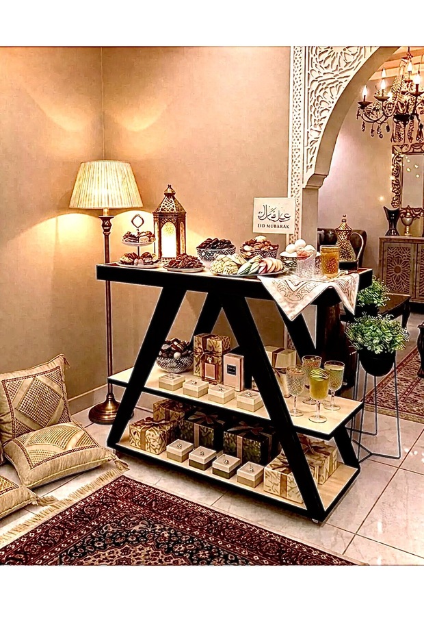 كنسول للظيافه/ ترولي تقديم 80*80*35